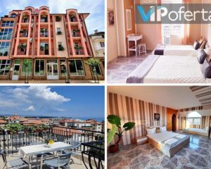 Еднодневен пакет за двама, трима или четирима души в Арт Вила Розалия, Равда