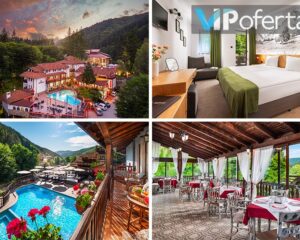 Пакети със закуски и вечери за ДВАМА + минерален басейн и релакс зона в Семеен хотел Алфарезорт Термал Чифлика***