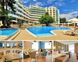 16.05 - 05.06 в Златни пясъци! Нощувка на човек на база All Inclusive + частен плаж с включен чадър и шезлонг + външен басейн и сауна от хотел Мирабел****. Дете до 11.99г - безплатно!