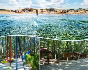 3 или 5 нощувки в бунгало с капацитет 6-ма + басейн във Ваканционно селище Кокиче, Приморско