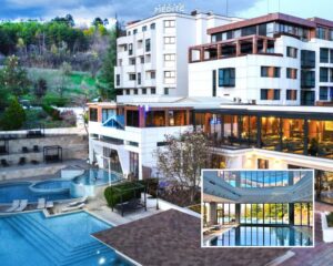 Нощувка за двама със закуска и вечеря + минерални басейни и СПА пакет в хотел Медите СПА Резорт*****, Сандански. Деца до 11.99г. - БЕЗПЛАТНО!!!