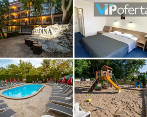 All inclusive пакет, басейн, детски клуб от BSA Градина хотел, Златни Пясъци