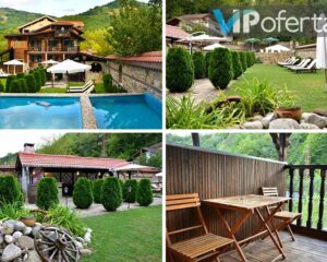 Пакети със закуски, обяди и вечери + ползване на басейн и джакузи в Семеен Хотел Къщата, Рибарица