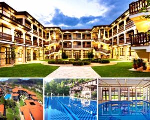 Лято в Девин! Нощувка на човек в самостоятелна къща или апартамент в хотелска част със закуска и вечеря + външен, вътрешен басейн, външни термални топила и СПА и Терма зона с минерална вода от хотел Исмена****