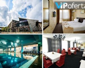 Пакет със закуска и вечеря или закуска, обяд и вечеря, или All Inclusive Light  + минерален басейн, релакс зона в Хотел Селект, Велинград