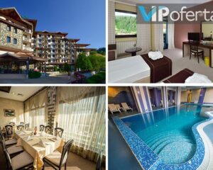 Еднодневен пакет със закуска и вечеря + закрит басейн, СПА и фитнес в Хотел Родопски дом, Чепеларе