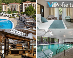 Пакет за ДВАМА със закуска и вечеря + басейн, сауна-парк, парк-градина от Парк Хотел Пирин 5*, Сандански