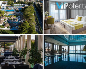 Пакети със ЗАКУСКА и ВЕЧЕРЯ + СПА и деца до 12год. безплатно в Медите СПА Резорт и Вили 5*, Сандански