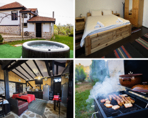 Еднодневен пакет за наем на самостаятелна вила за до 9 души, джакузи в Старата къща 1935, с. Соволяно