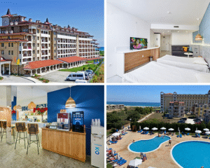 Еднодневен пакет на база All inclusive, Анимация, Плажна зона и басейни от Хотелски комплекс Казабланка, Обзор