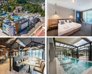 Еднодневен пакет със закуска и вечеря + ползване на минерален басейн и СПА в СПА хотел Модър, Девин