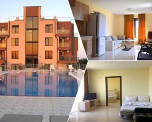 На брега на морето в Синеморец! Нощувка за четири или шест човека в апартамент + басейн от Комплекс Афродита 2