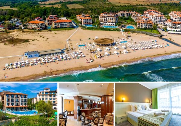 Семейна почивка на ПЪРВА линия, плаж Оазис Бийч, Лозенец! All Inclusive нощувка за 2-ма с 2 деца или трима в апартамент от Хотел Оазис дел Маре****