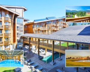 Спа бягство в Разлог! Нощувка на човек на база All inclusive + голф урок + 4 басейна и спа зона в комплекс Пирин Голф & Кънтри клуб 4*