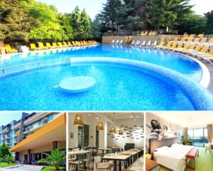 Нощувка на човек на база All Inclusive + басейн и джакузи от хотел Екселсиор****, Златни пясъци. Дете до 11.99г - БЕЗПЛАТНО!