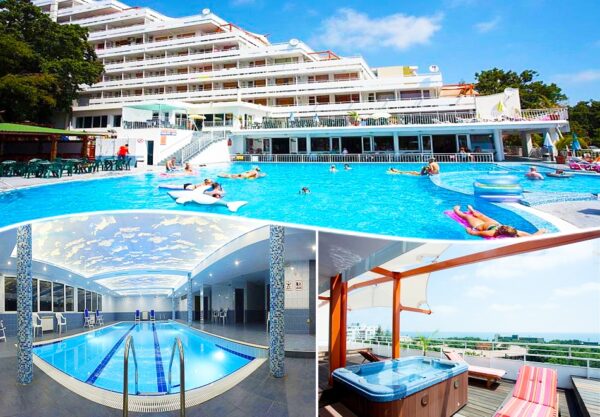 Нощувка на човек на база All inclusive + басейн и релакс зона в хотел Плиска***, Златни пясъци
