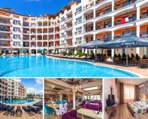 Нощувка на човек на база All Inclusive + басейн от хотел Авеню Делукс****, Слънчев бряг
