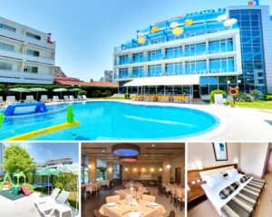 Нощувка на човек на база All Inclusive light + басейн в хотел Регата Палас****, Слънчев бряг. Дете до 11.99г. - БЕЗПЛАТНО!