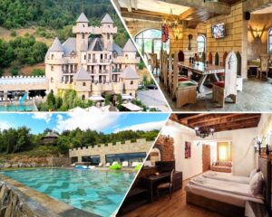 Нощувка на човек със закуска + басейн с минерална вода и релакс зона от хотел Роял Валентина Касъл, Огняново