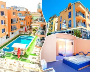 Нощувка на човек със закуска + басейн в хотел Дара, Приморско. Безплатен паркинг!