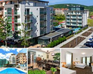 Нощувка на човек със закуска и вечеря + басейн от хотел Свети Димитър, Приморско