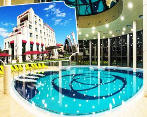 01.05-06.05 в Павел баня! Нощувка на човек със закуска и вечеря + 2 минерални басейна и СПА в Балнеохотел Дианамар 5*