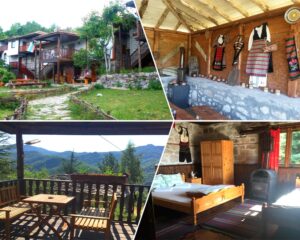 Нощувка на човек със закуска и вечеря от Вилно селище Сабазий, местност Сини Връх, до Белинташ