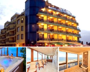 Майски празници в Поморие! 2+ нощувки на човек със закуски и вечери и възможност за Празничен Гергьовденски обяд + панорамна термална зона и 1 лечебна процедура за престоя от хотел Св. Св. Петър и Павел***