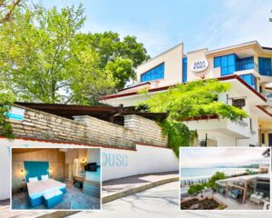 Пролет в Балчик! Нощувка на човек със закуска и вечеря + релакс зона в хотел Бяла къща