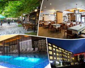 Нощувка на човек със закуска с възможност за вечеря или на база All inclusive + басейн и уелнес пакет в Каза Карина****, Банско