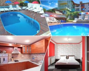 Нощувка на човек + външен басейн от къща за гости Елпида, Сапарева баня