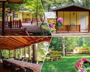 Нощувка за двама възрастни с едно дете в самостоятелно бунгало от Бунгала Камена, с. Камена, планина Беласица