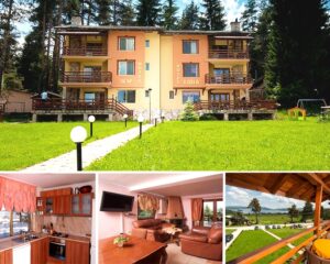 Нощувка за двама или наем на къща за 12 човека + външно джакузи от къща за гости Лидия, Цигов Чарк