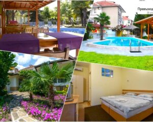 Нощувка за ДВАМА със закуска + басейн в хотел Атлантик, Равда