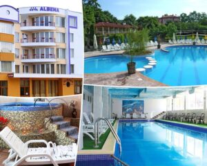 2+ нощувки на човек със закуски и вечери + вътрешен басейн с минерална вода и релакс зона от хотел Албена, Хисаря
