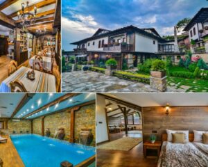 Нощувка със закуска на човек + басейн и джакузи от Къща за гости Родопски кът, Лещен