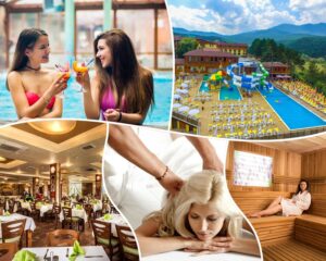 Нощувка на човек със закуска, обяд и вечеря + МИНЕРАЛНИ басейни и релакс зона в хотел Елбрус***, Велинград