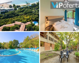 Еднодневен пакет на база All Inclusive + басейн, безплатно настаняване на дете до 13  г. в Хотел Преслав, Златни пясъци