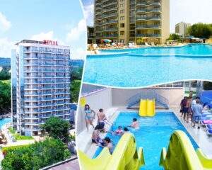 Ранни записвания за море 2025 в Златни пясъци! Нощувка на човек на база All Inclusive + басейн в хотел Роял****