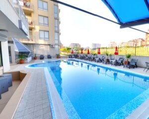 Нощувка за двама, четирима или шестима + басейн от къща за гости АСК, Приморско