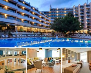 Септември в Златни пясъци! Нощувка на човек на база All Inclusive + частен плаж с включен чадър и шезлонг от хотел Мирабел****. Дете до 11.99г - безплатно!