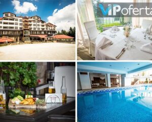 Семейни пакети в двойна стая или апартамент със закуска и вечеря + басейн и сауна в Хотел Снежанка, Пампорово